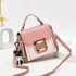 Bag for Women 2024 Summer New Style Trendy Fashion Single Shoulder Handheld Crossbody Dual Use Summer Small Square Bag One Piece Hair Replacement