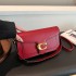 2024 new niche bag, women's premium texture, solid color, simple and versatile small square bag, commuting multi compartment shoulder bag