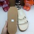 ZA2024 Summer New Women's Shoes Fashion Buckle Sandals Outdoor Casual Sandals Women's Belt Buckle