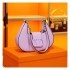 2024 New Solid Color Underarm Bag, European and American Fashion Shoulder Bag, High Quality Women's Bag, Simple and Versatile Foreign Trade Bag