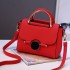 Women's bag 2024 autumn new fashionable buckle hand-held small bag Korean version sweet shoulder crossbody bag, one piece dropshipping