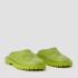 G Home Thin soled Cave Shoes 2022 New Edition Baotou Half Drag Casual Outdoor Beach Women's Shoes Hollow Round Head Slippers