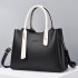 Women's bag fashion light luxury mom bag 2024 new PU simple and atmospheric women's hand-held shoulder bag