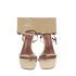 ZA2024 summer new square toe clip toe metal decoration sexy high heels casual one button thin heel sandals for women