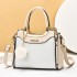 2024 new Korean version large capacity women's bag, fashionable and simple single shoulder crossbody bag, middle-aged mother bag, plaid temperament bag