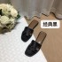 Cross border H Family Classic Adult Fashion Cool Slippers 2024 New Flat Flat Slippers for Women Wearing One Line Beach Foreign Trade