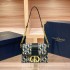 Fashionable Light Luxury Small Square Bag 2024 Autumn New Style High end Chain Montaigne Bag Embroidered Underarm Single Shoulder Crossbody Bag