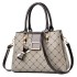 2024 New Fashionable Printed Women's Handbag with Large Capacity Color blocked Single Shoulder Cross Shoulder Bag Trend