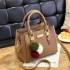 Bag for women 2024 European and American new fashionable single shoulder small bag, double-layer large capacity wool ball hand-held diagonal cross women's bag