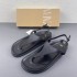 ZA toe sandals for women summer wear 2024 summer new round headed flat bottomed Roman toe sandals for women