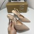 ZAR 2024 Spring and Summer New Product Women's Shoes Silk Pointed Headband with Fairy Charm Muller Shoes