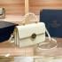 Self owned brand women's bag new high-end embossed handbag fashionable and versatile light luxury small square bag single shoulder crossbody bag