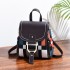 Shoulder Bag for Women 2024 New Korean Edition Trendy Back Bag Soft Leather Casual Fashion Travel Large Capacity Backpack