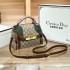 Ins Same Style Small Bag Cross border New Fashionable Versatile Retro Handheld Small Square Bag Single Shoulder Crossbody Bag One Piece Generation