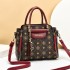 [Shichen Women's Bag] Handbag 2024 New Middle aged Women's Bag Fashion Large Capacity Crossbody Bag Mom