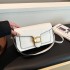 2024 new niche bag, women's premium texture, solid color, simple and versatile small square bag, commuting multi compartment shoulder bag