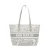 2025 new light luxury high-end fashion embroidered tote bag, zoo niche large capacity commuting single shoulder women's bag