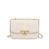 TB Cross border Women's Bag New 2023 Fashion Small Square Bag Tofu Bag Temperament Single Shoulder Bag Ins Premium Cross body Bag