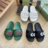 G Home's new thick soled open toe slippers for foreign trade, made of genuine leather, suitable for both men and women, suitable for couples. Thick soled casual sandals