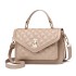 2024 Fashion Single Shoulder Crossbody Bag with Diamond Grid Handbag, Korean Edition Casual Single Shoulder Crossbody