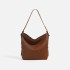 Cross border hot selling PVC large capacity tote bag for autumn and winter, Hobo high-end water bucket bag, single shoulder crossbody bag