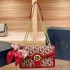 Brand Cross border Organ Small Square Bag Lucky Wheel Shoulder Cross Shoulder Women's Bag Premium Fashion Zipper Storage Small Bag