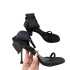 ZA New Product 2024 Early Autumn High Heel Strap Grip Clip Back Bag with Bow Decoration European and American Fashion Outerwear Women's Sandals