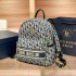 This year's new women's lightweight travel canvas embroidered high-end vintage backpack with large capacity bag for women