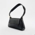 ZA Women's Bag 2024 New Product Minimalist Shoulder Bag Solid Color Soft Versatile Underarm Bag Minimalist Stick Bag Trendy