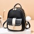 【 Cross border Backpack 】 Women's Bag 2024 New Casual Fashion Handheld Backpack Color blocked Large Capacity Travel Bag