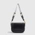 ZA Women's Bag Single Shoulder Handbag, Foreign Trade Explosive Bag 2024 New Small Bag Wide Shoulder Strap Diagonal Underarm Saddle Bag