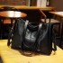 2025 New Genuine Leather Women's Bag Tote Bag Summer Handheld Big Bag Leather Work Commuter Shoulder Bag Women's Large Capacity