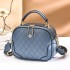 【 NEW 】 2024 Summer New Simple and Fashionable plaid Women's Small Square Bag Fashion Handheld Single Shoulder Crossbody Bag