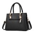 2024 Autumn/Winter New Fashionable Middle aged Handbag with Large Capacity Litchi Pattern Single Shoulder Crossbody Bag