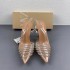 ZA's new 2024 summer pointed thin heel shallow mouth high heels for women, with rhinestones spliced together and strap sandals for women's casual fashion