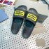 2022 Summer New B Home Paris Slippers for Women, Outdoor Wear, Indoor One Word Slippers, Alphabet Luminous Couple Beach Shoes