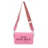 Cross border hot selling mini bag fashion trend trendy letter versatile small square bag solid color single shoulder crossbody foreign trade women's bag