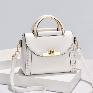 【 Women's hair replacement bag 】 Knitted hand-held small bag 2024 new fashionable buckle small square bag, single shoulder crossbody bag hair replacement