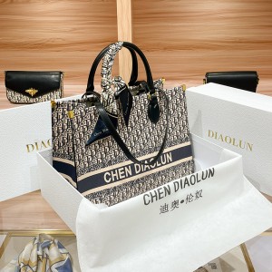 2023 Cross border New DIAOLUN Brand Bag Large Capacity Mother Child Tote Bag Women's Fashion Single Shoulder Handbag