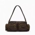 ZA cross-border bag new cute glasses shaped winter brown pocket motorcycle bag versatile single shoulder crossbody bag