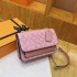 2024 New Organ Bag Small Square Bag Single Shoulder Crossbody Bag Retro Fashion Versatile Printed Flip Tofu Bag