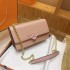 P Family Bag Female 2024 New Foreign Trade Fashion Chain Bag Letter Shoulder Cross Shoulder Small Square Bag Cross border Wholesale Bag