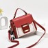 Bag for Women 2024 Summer New Style Trendy Fashion Single Shoulder Handheld Crossbody Dual Use Summer Small Square Bag One Piece Hair Replacement