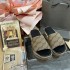 BALENC * Paris Home Summer New Rise Sandal Casual Thick Bottom One Line Baita Slippers Couple's Style