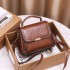 Small bag for women 2024 new spring portable small square bag for Korean vintage women wholesale large capacity Tiktok shoulder bag