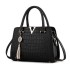 Crocodile patterned handbag for women 2024 new style, stylish middle-aged mother's handbag, fashionable women's handbag, handbag