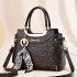 2024 new trendy autumn and winter women's handbag with a simple, fashionable and atmospheric texture, single shoulder crossbody bag