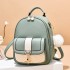 【 Cross border Backpack 】 Women's Bag 2024 New Casual Fashion Handheld Backpack Color blocked Large Capacity Travel Bag