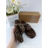 ZA women's shoes 2024 summer new leopard print sponge cake thick sole flip flops for height increase and slimming, vacation cool slippers for outdoor wear