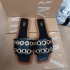 ZA2024 summer new metal buckle flat sandals for the public, fashionable square toe straight sandals for outdoor wear